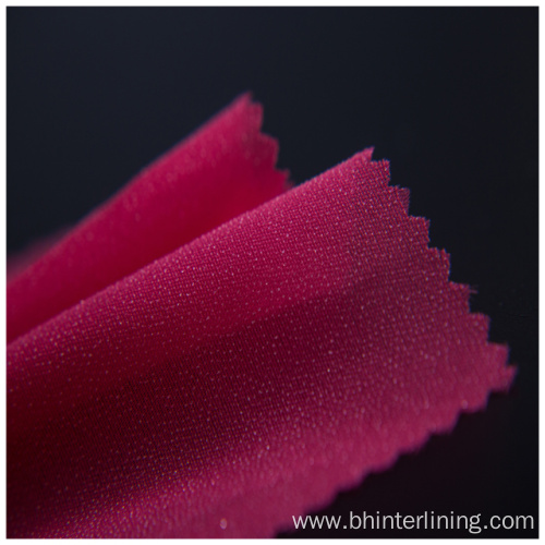 Woven Adhesive Chiffon Fusing Interlining Fabric for Dress